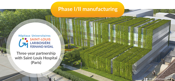 Lentiviral manufacturing platform Paris