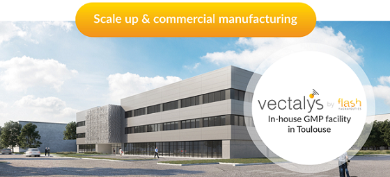 Lentiviral manufacturing in Toulouse